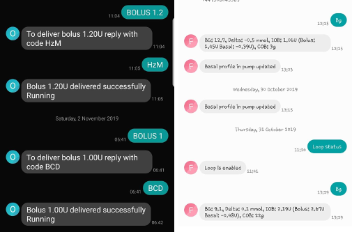 SMS 指令示例
