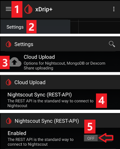 xDrip+ 基本设置 1