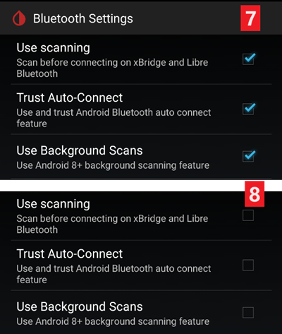 xDrip+ Libre 蓝牙设置 2