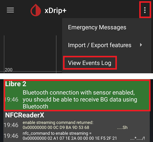 xDrip+扫描